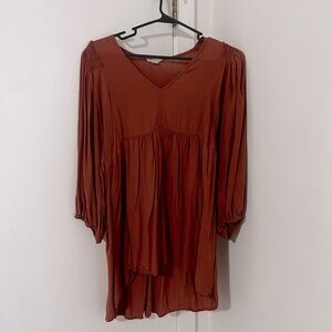 Medium 3/4 Sleeve Baby Doll Shirt